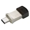 USB FLASH НАКОПИТЕЛЬ TRANSCEND JETFLASH 890, 64ГБ, СЕРЕБРИСТЫЙ