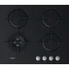 PLITA PE GAZ WHIRLPOOL GOR 625/NB HOB WP, NEGRU