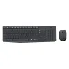 SET TASTATURA + MOUSE LOGITECH MK235, FARA FIR, GRI
