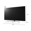 70" LED SMART ТЕЛЕВИЗОР LG 70UP81006LA, 3840 X 2160, WEBOS, ЧЁРНЫЙ