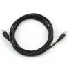 CABLU DE COMUNICATIE CABLEXPERT CCP-USB2-AMBM-10, USB TYPE-A/USB TYPE-B, 3M, NEGRU