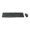 КЛАВИАТУРА И МЫШЬ LOGITECH MK120, ПРОВОДНОЕ, ЧЁРНЫЙ