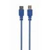 УДЛИНИТЕЛЬ CABLEXPERT CCP-USB3-AMAF-6, USB TYPE-A (F)/USB TYPE-A (M), 1,8М, СИНИЙ