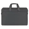 СУМКА ДЛЯ НОУТБУКА RIVACASE CENTRAL, 17.3", ПОЛИЭСТЕР, ЧЁРНЫЙ
