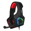 CASTI GAMING SVEN AP-U880MV, CU FIR, NEGRU/ROSU