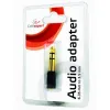 АУДИО АДАПТЕР CABLEXPERT A-6.35M-3.5F, 6.35MM 3-PIN (M) - 3.5MM 3-PIN (F), ЧЁРНЫЙ