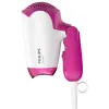 КОМПАКТНЫЙ ФЕН PHILIPS DRYCARE ESSENTIAL BHD003/00, 1400ВТ, БЕЛЫЙ РОЗОВЫЙ