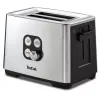 TOASTER TEFAL EQUINOX, NEGRU / OTEL INOXIDABIL