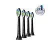 НАСАДКА ДЛЯ ЭЛЕКТРИЧЕСКОЙ ЗУБНОЙ ЩЕТКИ PHILIPS SONICARE W OPTIMAL WHITE HX6064/11, ЧЁРНЫЙ