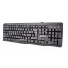 КЛАВИАТУРА GEMBIRD KB-UM-106-RU, ПРОВОДНОЕ, ЧЁРНЫЙ