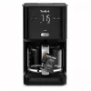 КАПЕЛЬНАЯ КОФЕВАРКА TEFAL SMART&LIGHT, 1000ВТ, ЧЁРНЫЙ
