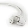 ШНУР ПИТАНИЯ CABLEXPERT PC-186W-VDE, 1.8 М, БЕЛЫЙ