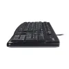 КЛАВИАТУРА LOGITECH K120, ПРОВОДНОЕ, ЧЁРНЫЙ