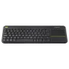 TASTATURA LOGITECH K400 PLUS, FARA FIR, NEGRU
