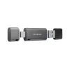 MEMORIE USB SAMSUNG DUO PLUS, 64GB, NEGRU/GRI