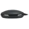 USB-КОНЦЕНТРАТОР SVEN HB-401, ЧЁРНЫЙ