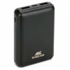 ACUMULATOR EXTERN RIVACASE VA2410, 10000MAH, NEGRU