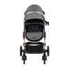 CARUCIOR 3-IN-1 KIKKA BOO AMAIA, GRI INCHIS