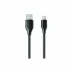 CABLU INCARCARE SI SINCRONIZARE FOREVER TYPE-C CABLE (1.5M), USB TYPE-A/USB TYPE-C, 1,5M, NEGRU