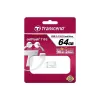 MEMORIE USB TRANSCEND JETFLASH 710, 64GB, ARGINTIU
