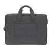 СУМКА ДЛЯ НОУТБУКА RIVACASE LANTAU, 15.6", ПОЛИЭСТЕР, ЧЁРНЫЙ