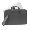 СУМКА ДЛЯ НОУТБУКА RIVACASE CENTRAL, 17.3", ПОЛИЭСТЕР, СЕРЫЙ