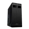 CARCASA PC SOHOO 5907BS, MIDI-TOWER, SURSA DE ALIMENTARE INCORPORATA, NEGRU/ARGINTIU