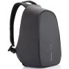 RUCSAC PENTRU LAPTOP BOBBY PRO, 15.6", PIELE ARTIFICIALA, NEGRU