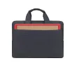 GEANTA PENTRU LAPTOP RIVACASE CENTRAL, 13.3", POLIESTER, NEGRU