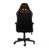 ИГРОВОЕ КРЕСЛО CANYON DEIMOS, ИСКУССТВЕННАЯ КОЖА, ЧЕРНЫЙ/ОРАНЖЕВЫЙ