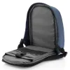 RUCSAC PENTRU LAPTOP BOBBY PRO, 15.6", PIELE ARTIFICIALA, ALBASTRU INCHIS