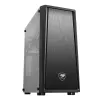 CARCASA PC COUGAR MX340, MIDI-TOWER, ATX, NEGRU