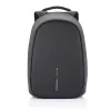 RUCSAC PENTRU LAPTOP BOBBY PRO, 15.6", PIELE ARTIFICIALA, NEGRU