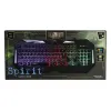 TASTATURA QUMO SPIRIT, CU FIR, NEGRU