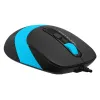 MOUSE A4TECH FM10, NEGRU/ALBASTRU