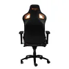 ИГРОВОЕ КРЕСЛО CANYON CORAX, ИСКУССТВЕННАЯ КОЖА, ЧЕРНЫЙ/ОРАНЖЕВЫЙ