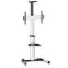 SUPORT TV MOBIL REFLECTA TV STAND 70VC-SHELF, ARGINTIU