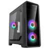 CARCASA PC GAMEMAX G561-FRGB, MIDI-TOWER, ATX, NEGRU