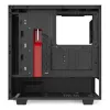 КОМПЬЮТЕРНЫЙ КОРПУС NZXT H510, MIDI-TOWER, ЧЕРНЫЙ/КРАСНЫЙ