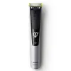 TRIMMER PENTRU BARBATI PHILIPS ONEBLADE PRO QP6520/20, NEGRU | ARGINTIU
