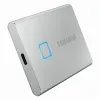 ВНЕШНИЙ ПОРТАТИВНЫЙ SSD-НАКОПИТЕЛЬ SAMSUNG PORTABLE SSD T7 TOUCH,  1 TB, WHITE (MU-PC1T0S/WW)