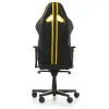 SCAUN GAMING DXRACER RACING PRO, PU PIELE, NEGRU/GALBEN