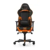 SCAUN GAMING DXRACER RACING PRO, PU PIELE, NEGRU/PORTOCALIU