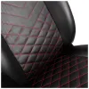 ИГРОВОЕ КРЕСЛО NOBLECHAIRS ICON, ИСКУССТВЕННАЯ КОЖА, ЧЕРНЫЙ/КРАСНЫЙ