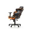SCAUN GAMING DXRACER RACING PRO, PU PIELE, NEGRU/PORTOCALIU