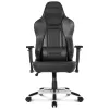 SCAUN DE BIROU AKRACING OFFICE OBSIDIAN, PU PIELE, NEGRU