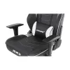 SCAUN GAMING AKRACING MASTERS MAX, PU PIELE, ALB
