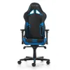 SCAUN GAMING DXRACER RACING PRO, PU PIELE, NEGRU/ALBASTRU