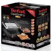 ЭЛЕКТРИЧЕСКИЙ ГРИЛЬ TEFAL OPTIGRILL, 2000ВТ, СЕРЕБРИСТЫЙ