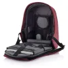 RUCSAC PENTRU LAPTOP BOBBY HERO REGULAR, 15.6", PIELE ARTIFICIALA, ROSU